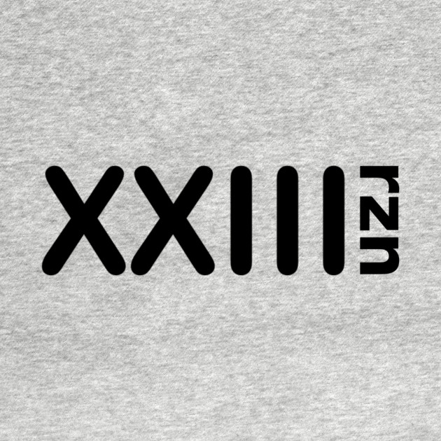 XXIII (blk) by KyleRoze